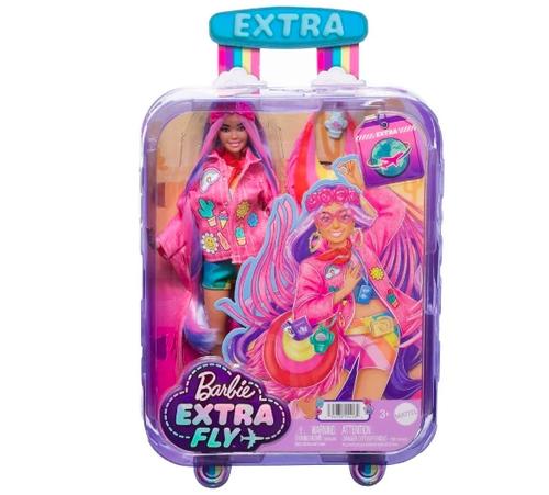 Papusa cu accesorii de festival, Barbie Extra Fly Desert, HPB15