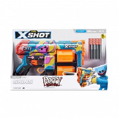 Poze Arma de jucarie X−Shot Skins Dread, 12 cartuse, Poppy Playtime, S1, Zuru, Kissy