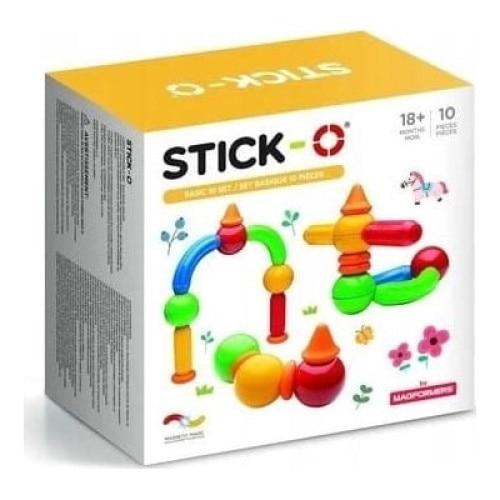 Poze Set 10 piese de construit, Magformers, Cu magnet, Multicolor