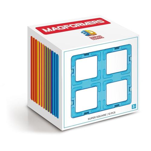 Poze Set 12 piese de constructie, DANTE, Cu magnet, Multicolor