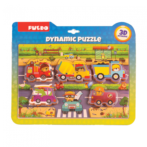 Poze Puzzle trafic, 17 piese