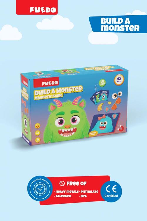 Poze Joc magnetic, Creeaza un monstru 