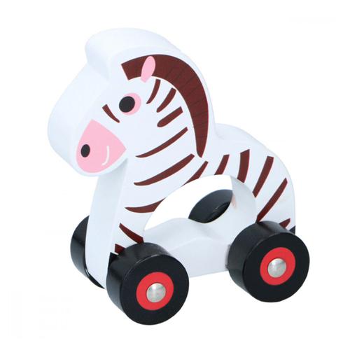 Poze Jucarie din lemn cu roti Marionette Zebra