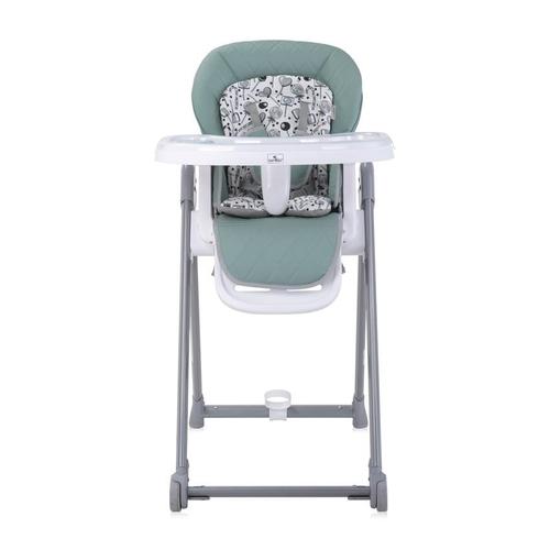 Poze Scaun de masa Lorelli Party, reglabil, cadru din aluminiu, Iceberg Green Leather