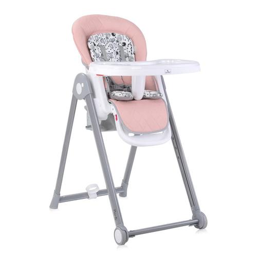 Poze Scaun de masa Lorelli Party, reglabil, cadru din aluminiu, Mellow Rose Leather