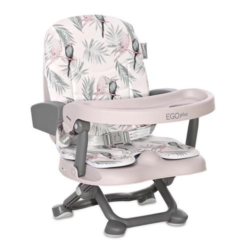 Poze Scaun de masa Lorelli Ego Plus, Booster, pliabil si reglabil, Grey Parrots
