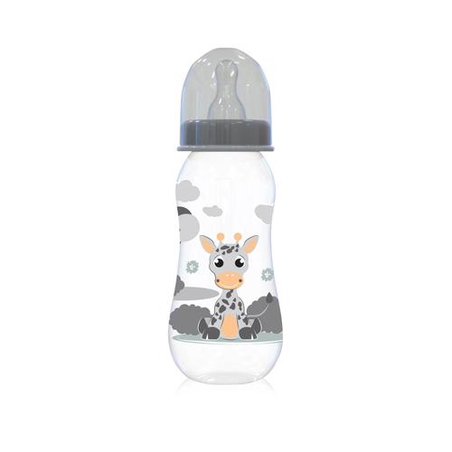 Poze Biberon cu capac Lorelli, 0 luni+, 250 ml, Grey