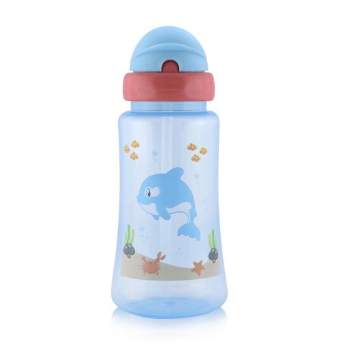 Poze Cana LORELLI cu pai moale, capac ergonomic, 12 luni+, 330 ml, Blue