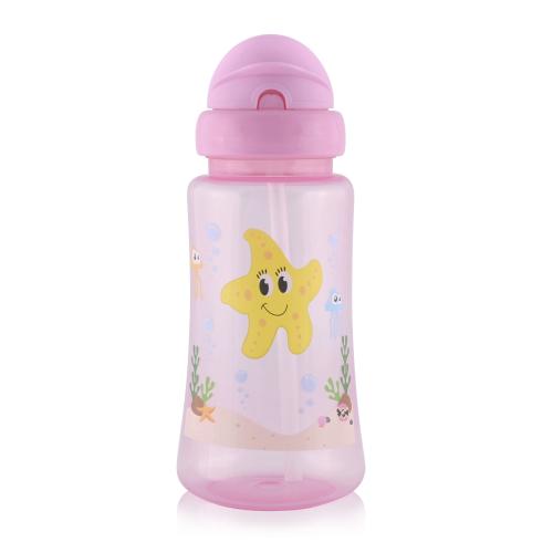 Poze Cana LORELLI cu pai moale, capac ergonomic, 12 luni+, 330 ml, Pink