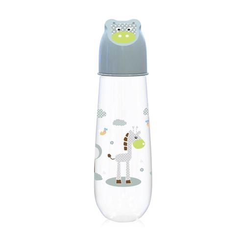 Poze Biberon Animals Lorelli, 250 ml, capac decorat, 0 luni+, Mint Green