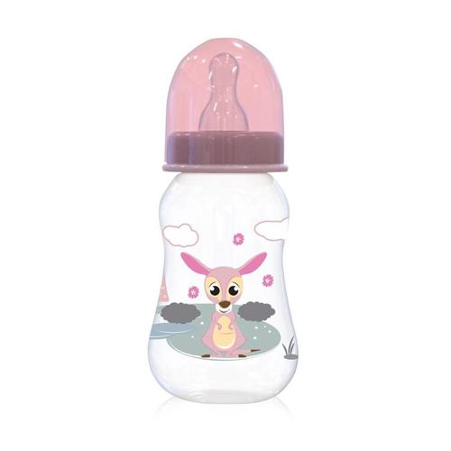 Poze Biberon cu capac Lorelli, 0 luni+, 125 ml, Blush Pink