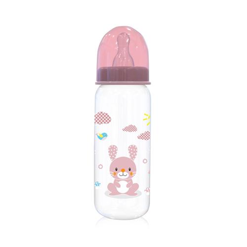 Poze Biberon cu capac Lorelli, 0 luni+, 250 ml, Blush Pink