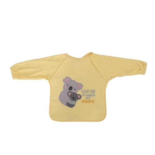Poze Baveta brodata cu maneci lungi, Lorelli, bumbac si peva, 30 x 34 cm, Unisex