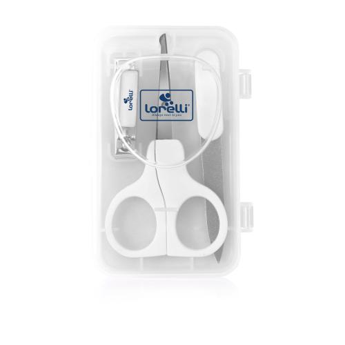 Poze Set manichiura bebe Lorelli, 3 piese, cu suport, White