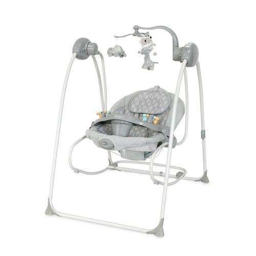 Poze Leagan Tango, sistem 2 in 1, maxim 9 kg, electric, muzical, cu vibratii, 5 viteze leganare, 12 melodii, Grey Trees