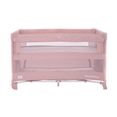 Poze Patut pliabil Lorelli Up and Down, laterala culisanta, Mellow Rose Sleeping Animals