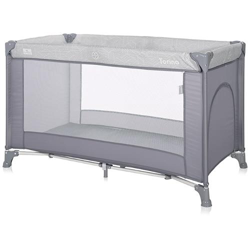 Poze Patut Pliabil Lorelli Torino1 Nivel Grey Elements