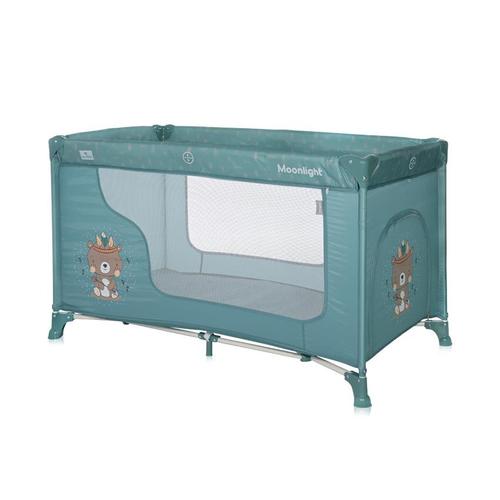 Poze Patut pliabil Lorelli, Moonlight, 1 nivel, Arctic Indian