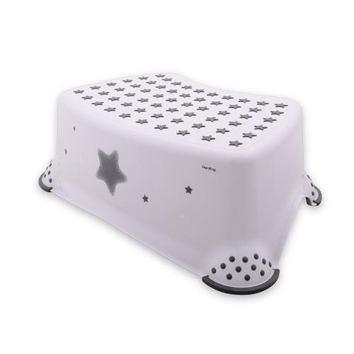 Poze Inaltator baie antiderapant Lorelli, 40,5 x 29 x 14 cm, Stars White