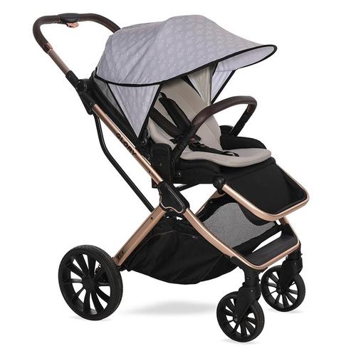 Poze Copertina pentru carucior Lorelli, model universal, protectie solara, Grey Trees