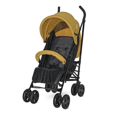 Poze Carucior sport Lorelli Ida, suport picioare, spatar si copertina reglabile, prindere centura in 5 puncte, material impermeabil, suspensie individuala, Lemon Curry