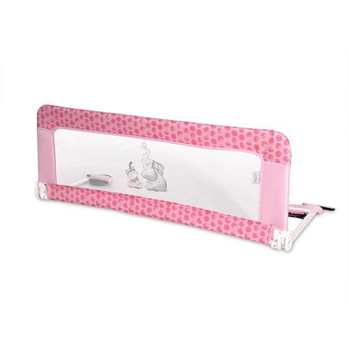 Poze Bariera protectie pat Lorelli, Safety Night, reglabila, husa detasabila, cadru metalic invelit in material moale, 118 x 44 cm, Mellow Rose Fellows