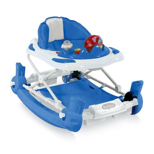 Poze Premergator leagan School Lorelli, cu eurobaza, Albastru, 65 x 72 x 50 cm