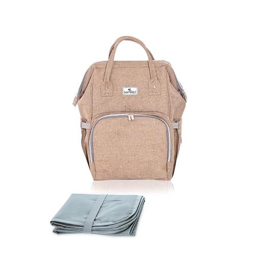 Poze Rucsac accesorii bebelusi Lorelli Tina, multiple compartimente, Beige