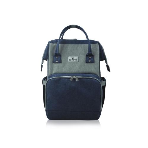 Poze Rucsac accesorii bebelusi Lorelli Tina, multiple compartimente, Blue si Grey