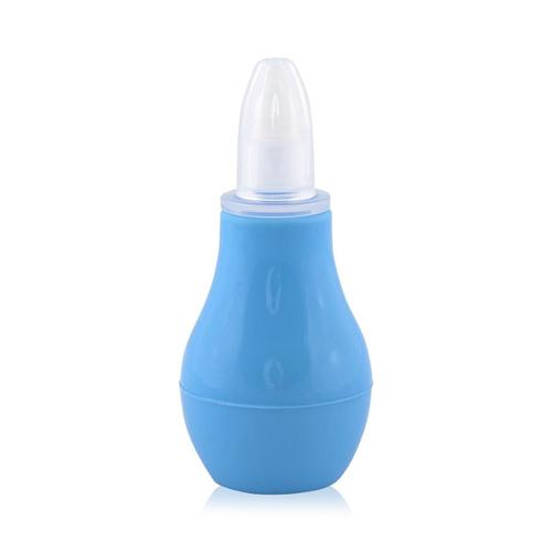 Poze Aspirator nazal Lorelli, 0 luni+, eliberarea cailor respiratorii, cu capac de protectie, material fin si moale, Moonlight Blue