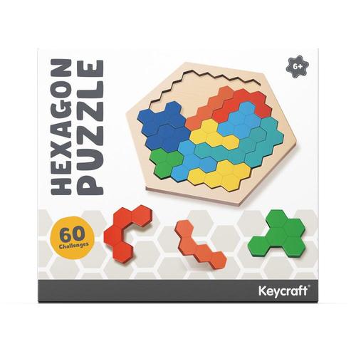 Poze Puzzle din lemn - Hexagon