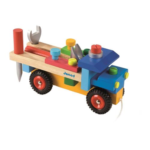 Poze Camionul cu unelte Janod (Multicolor)