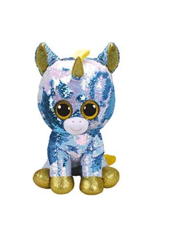 Poze Unicorn alb cu paiete - plus Ty, 42 cm, Boos 