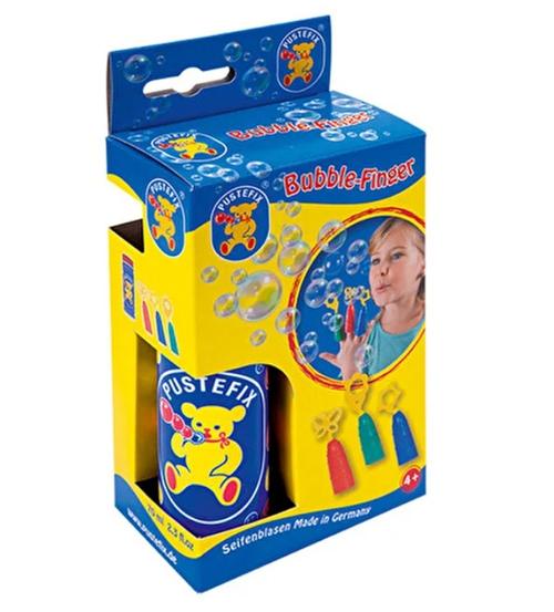 Poze Set baloane de sapun cu 3 forme pentru degete si tub, 70 ml