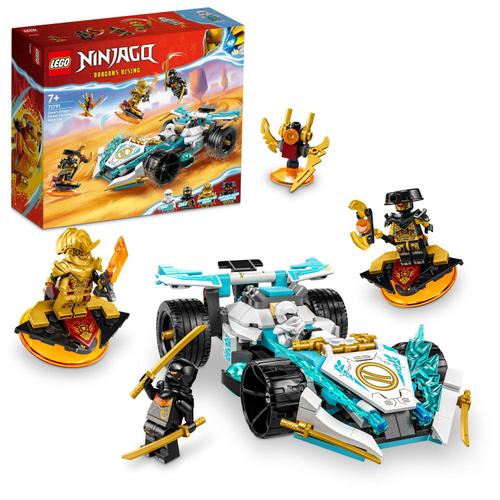 Poze LEGO® Ninjago - Masina de curse Spinjitzu a lui Zane cu puterea dragonului 71791, 307 piese