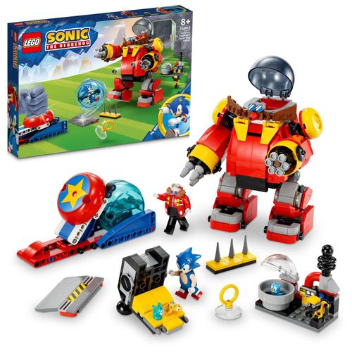 Poze LEGO® Sonic - Sonic vs. Robotul Death Egg al Dr. Eggman 76993, 615 piese