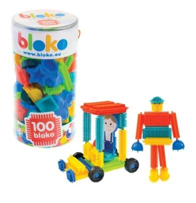 Poze Tub cu 100 piese de constructii