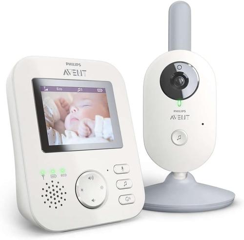 Poze Monitor video bebelusi Philips Avent SCD833/01, 2.7inch LCD (Alb)