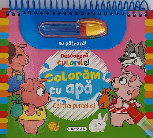Poze Descopera culorile! Cei trei purcelusi