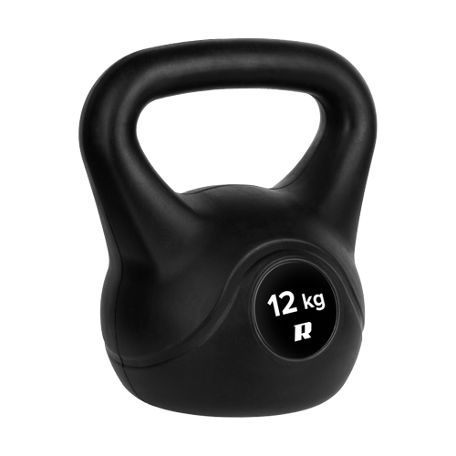 Kettlebell Rebel Active, 12 kg (Negru)