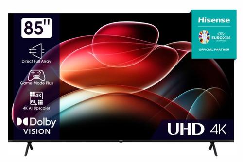 Televizor LED Hisense 216 cm (85inch) 85A6K, Ultra HD 4K, Smart TV, WiFi, CI+