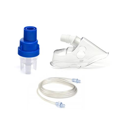 Poze Kit accesorii Philips Respironics SideStream, 4446, masca de adulti, pahar de nebulizare, furtun, pentru aparatele de aerosoli cu compresor