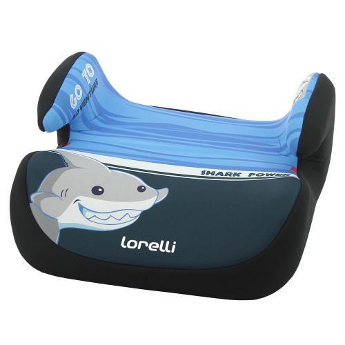 Poze Inaltator auto Lorelli Topo Comfort, Rechin, 15-36 Kg, Albastru