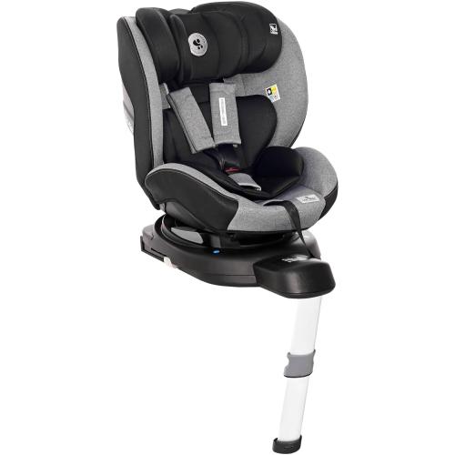 Poze Scaun auto ISOFIX i-Size Lorelli Proxima, rotativ, 40-105 cm, Gri/Negru