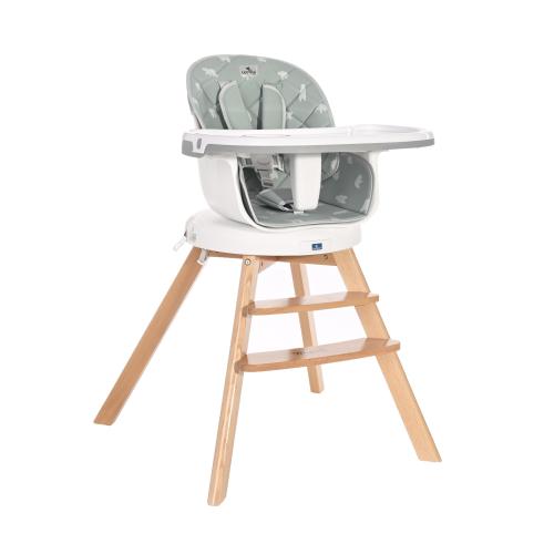 Poze Scaun de masa 3 in 1 Lorelli Napoli Blue Surf Bears, sezut rotativ, Albastru