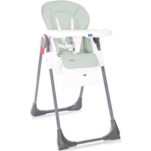 Poze Scaun de masa Lorelli Cryspi Frosty Green Leather, reglabil, Verde