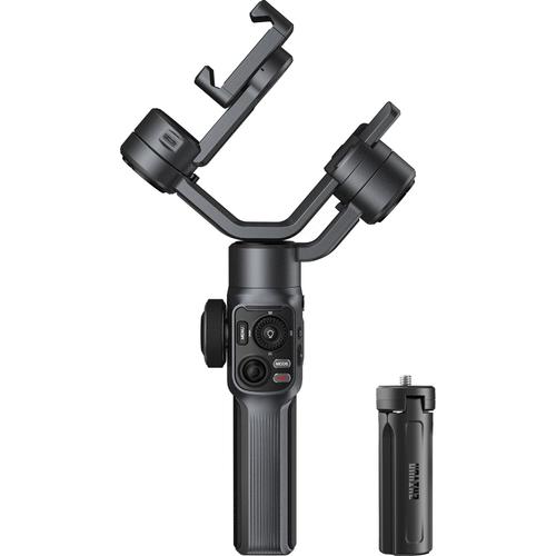 Stabilizator pentru telefoane mobile Zhiyun-Tech Smooth 5, cu trepied, Negru
