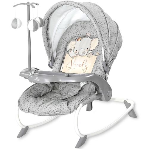 Poze Fotoliu balansoar Lorelli Dream Time, Grey Elephant, colectie 2021