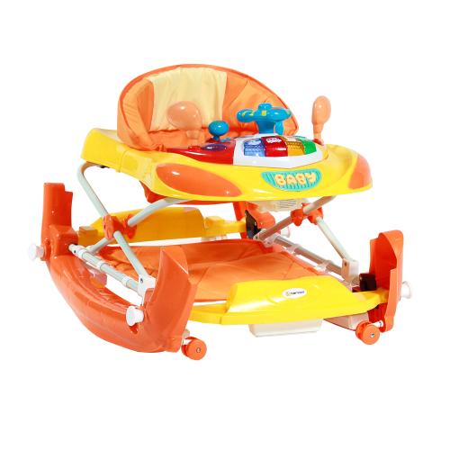 Poze Premergator 2 in 1 Bertoni cu lumini si jucarii muzicale, Portocaliu