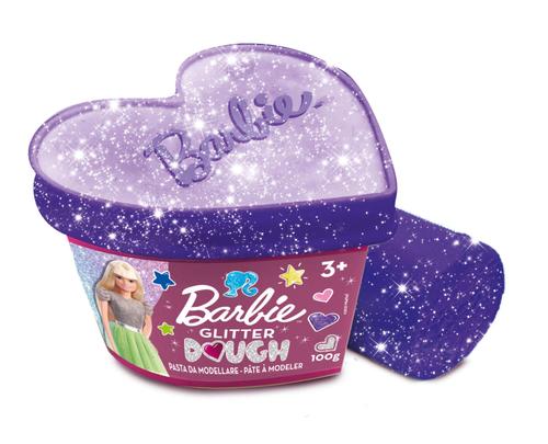 Poze Plastilina cu sclipici Barbie